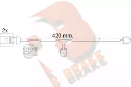 Контакт (R BRAKE: 610476RB)